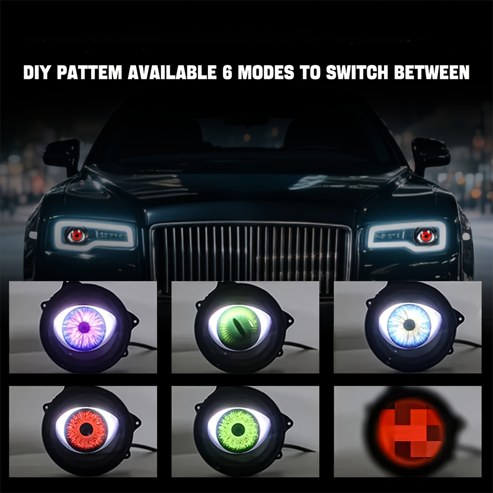  6-Mode Led Dynamic Devil Eye - Lighting Decoration Ideas recension och pris