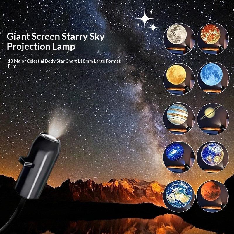 Portable USB Galaxy Star Proje - Lighting Mcqueen Bedroom Decor recension och pris
