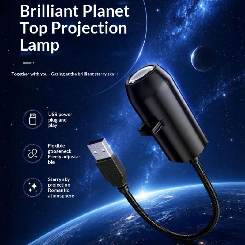 Portable USB Galaxy Star Proje - Lighting Mcqueen Bedroom Decor recension och pris