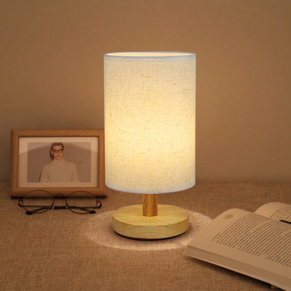 Modern Nordic Wooden And Fabri - Decor Lighting Lamps recension och pris