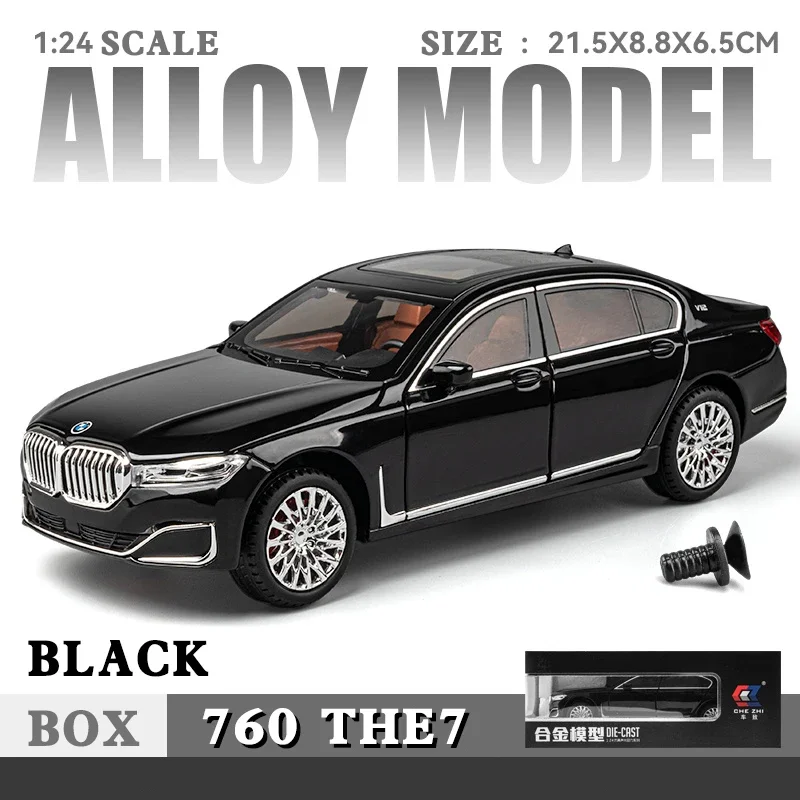 1/24 BMW 760li Alloy Diecast D - Lighting Mcqueen Bedroom Decor recension och pris