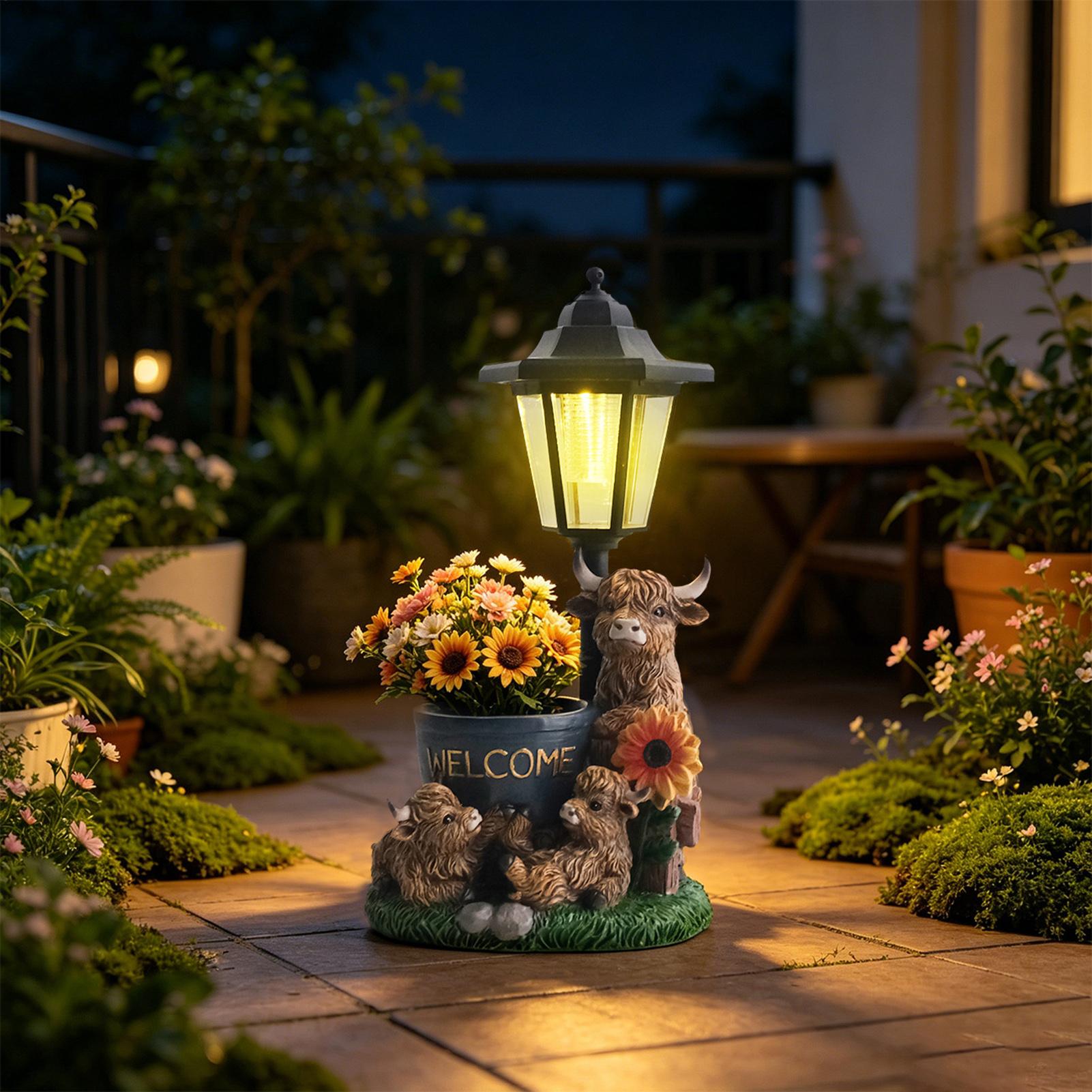 Solar Garden Animals Decorativ - Up Lighting Decor recension och pris