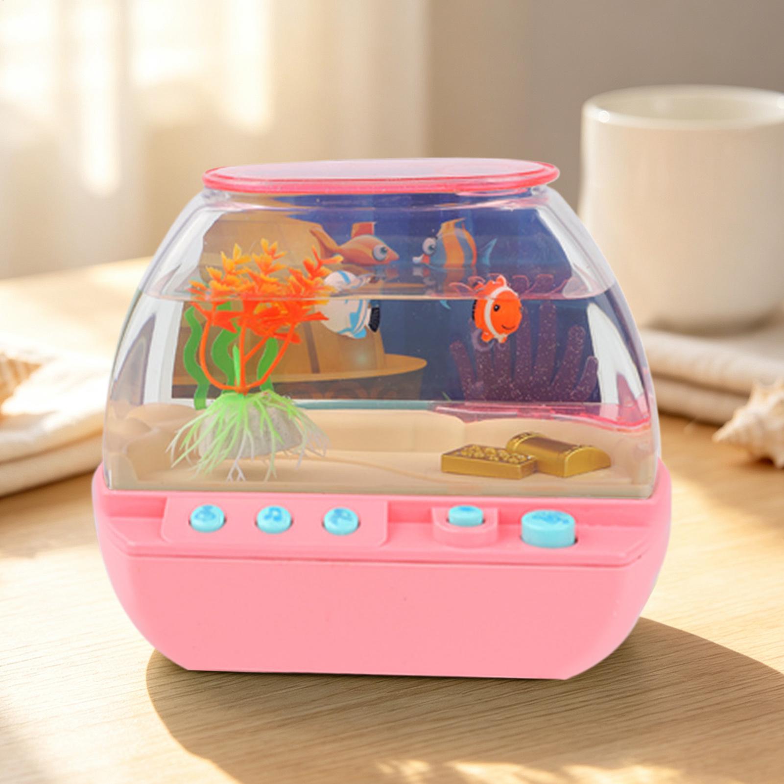 Toy Fish Tank Home Decoration  - Lighting Decor Bedroom recension och pris