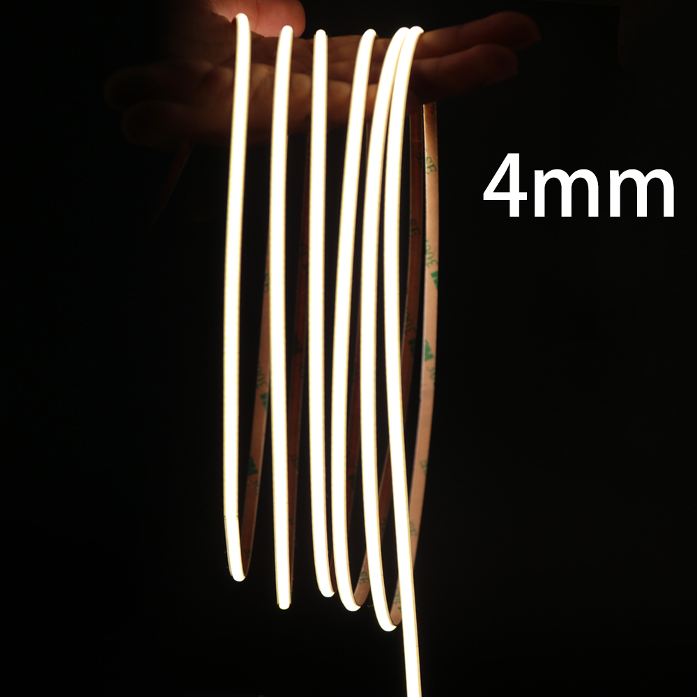 4mm Narrow COB LED Strip Light - Lighting Mcqueen Bedroom Decor recension och pris