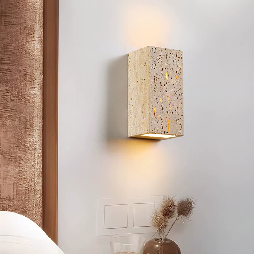Yellow Cave Stone Wall Lamp Ou - Decor Lighting Cy recension och pris