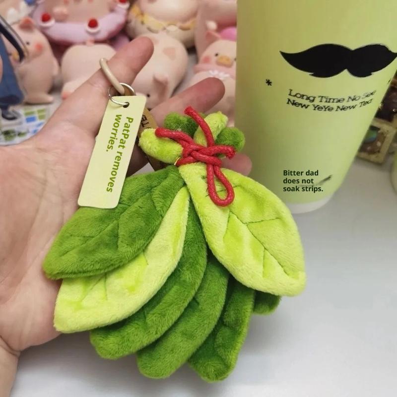 1Pcs Pomelo Leaf Plush Pendant - Lighting Mcqueen Bedroom Decor recension och pris