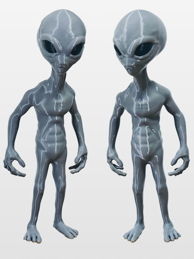 2025 New Roswell UFO Grey Alie - Lighting Mcqueen Bedroom Decor recension och pris