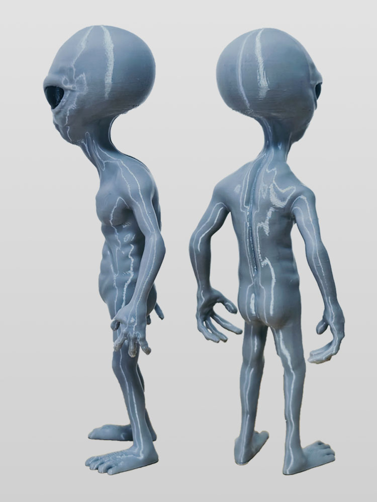 2025 New Roswell UFO Grey Alie - Lighting Mcqueen Bedroom Decor recension och pris
