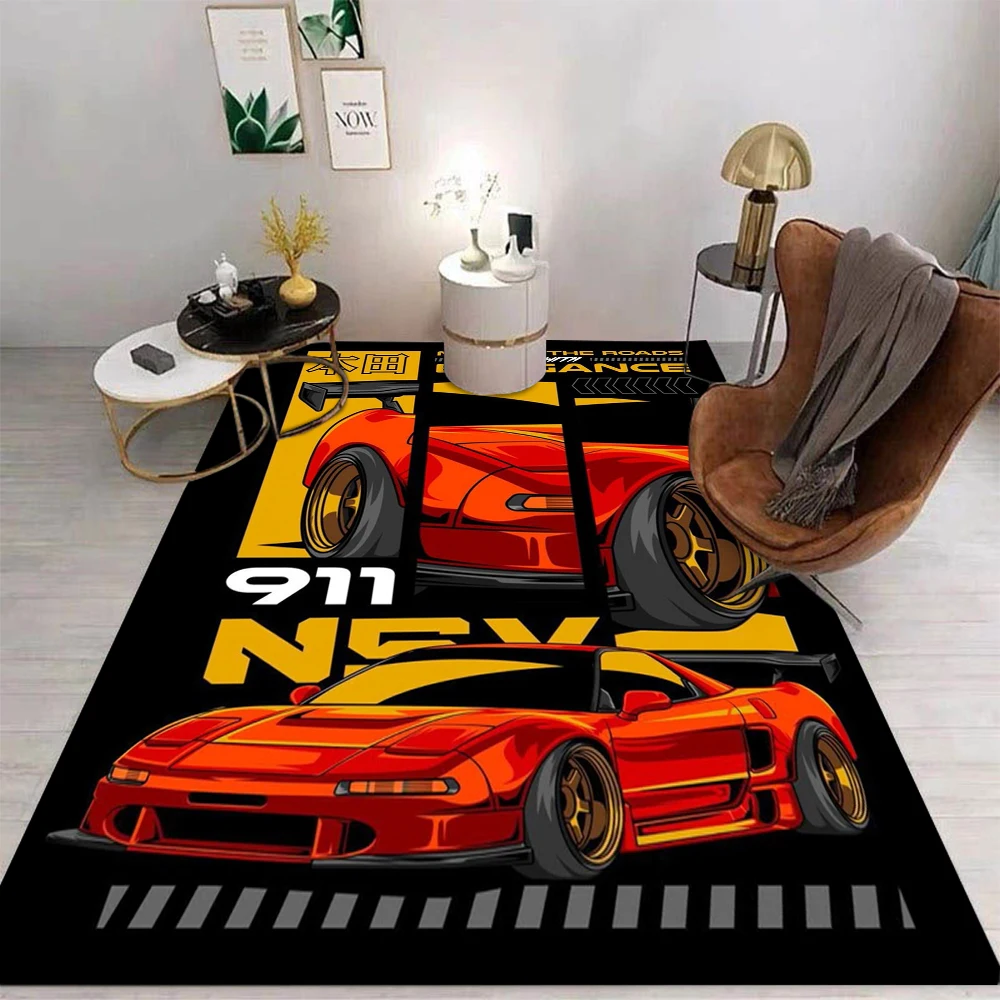 JDMs GTR Flag Car Pattern Carp - Lighting Mcqueen Bedroom Decor recension och pris